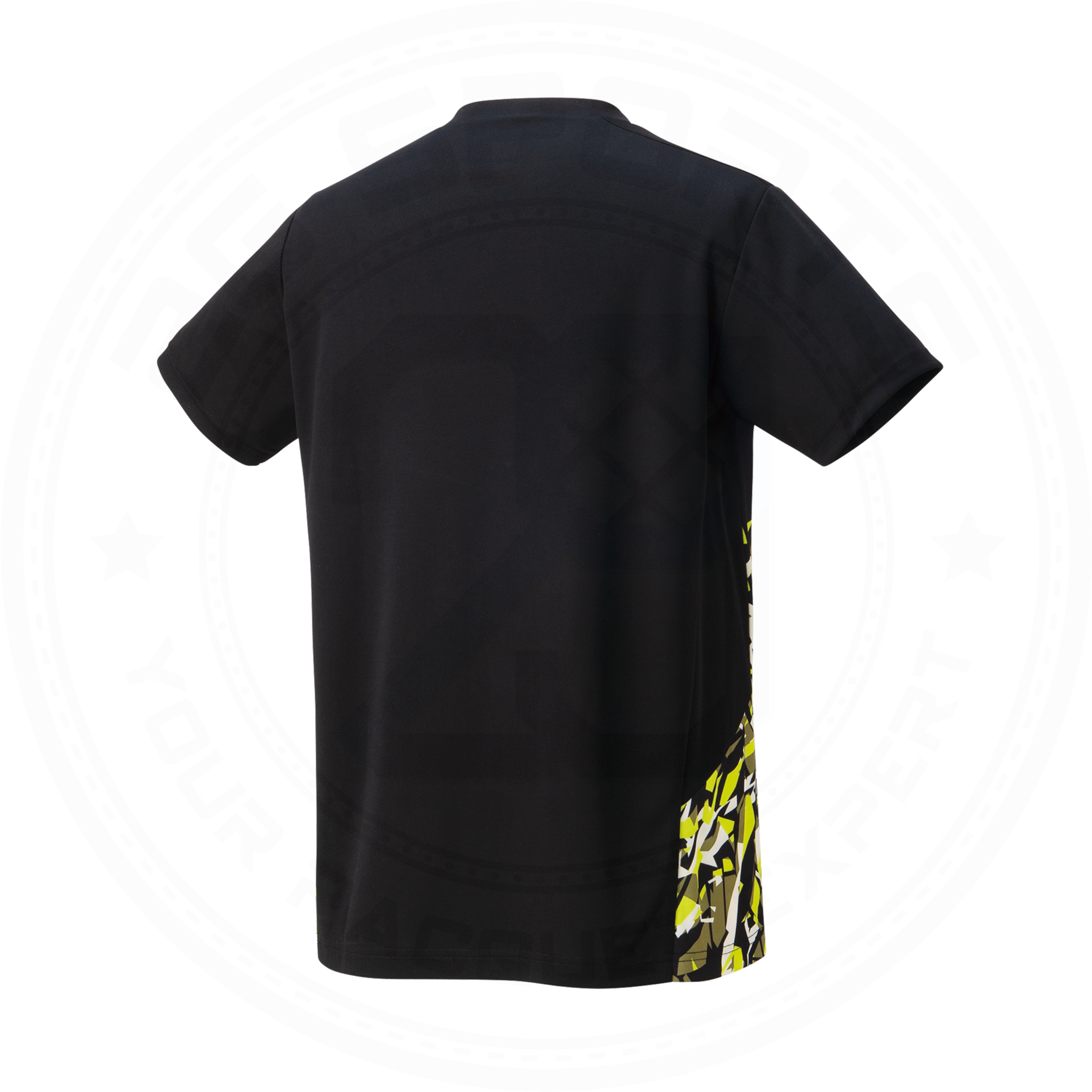 Yonex Japan National Badminton/ Sports Shirt 10551EX Black/ Yellow MEN'S