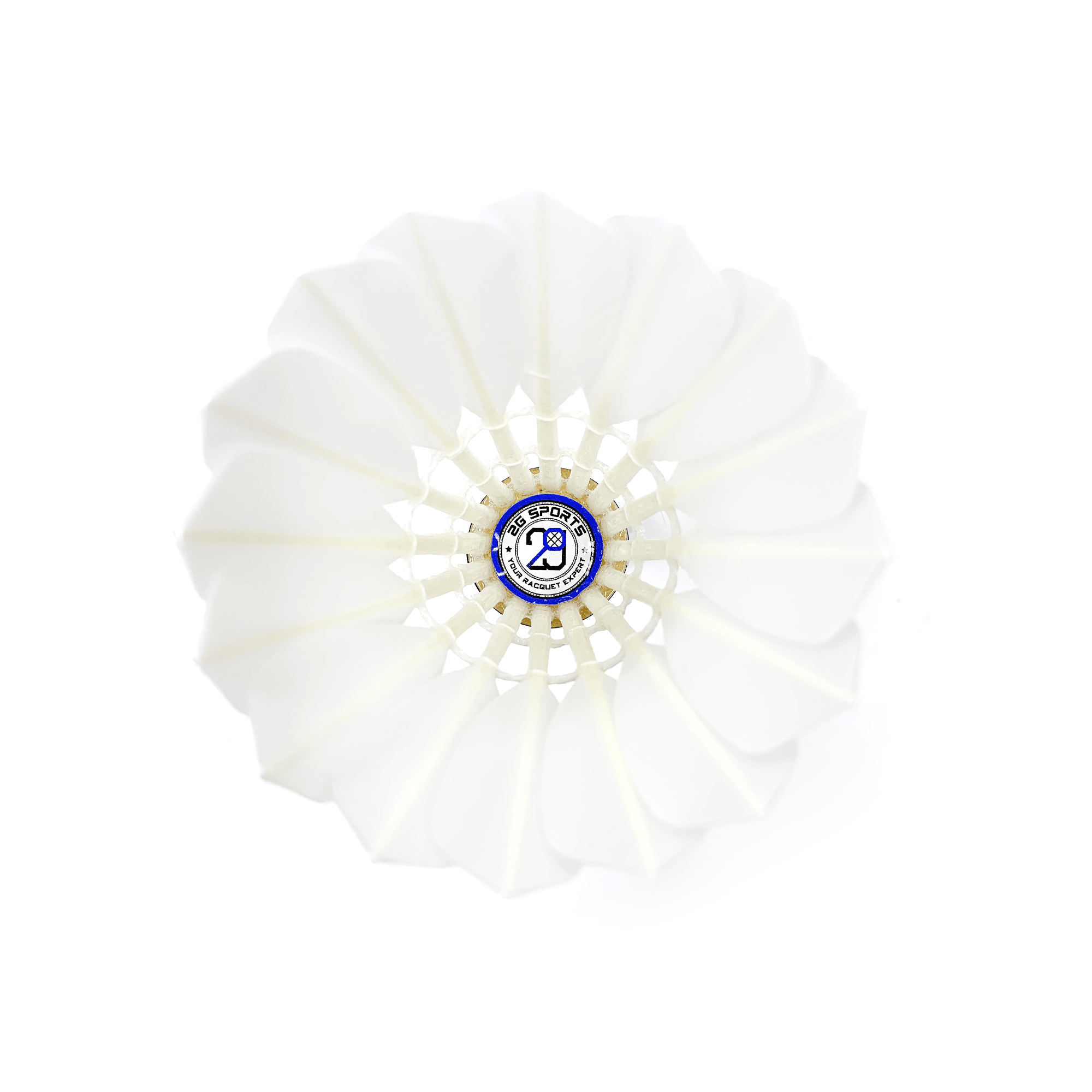 2G SPORTS BLUE label Badminton Feather Shuttlecocks One Tube - 2G SPORTS