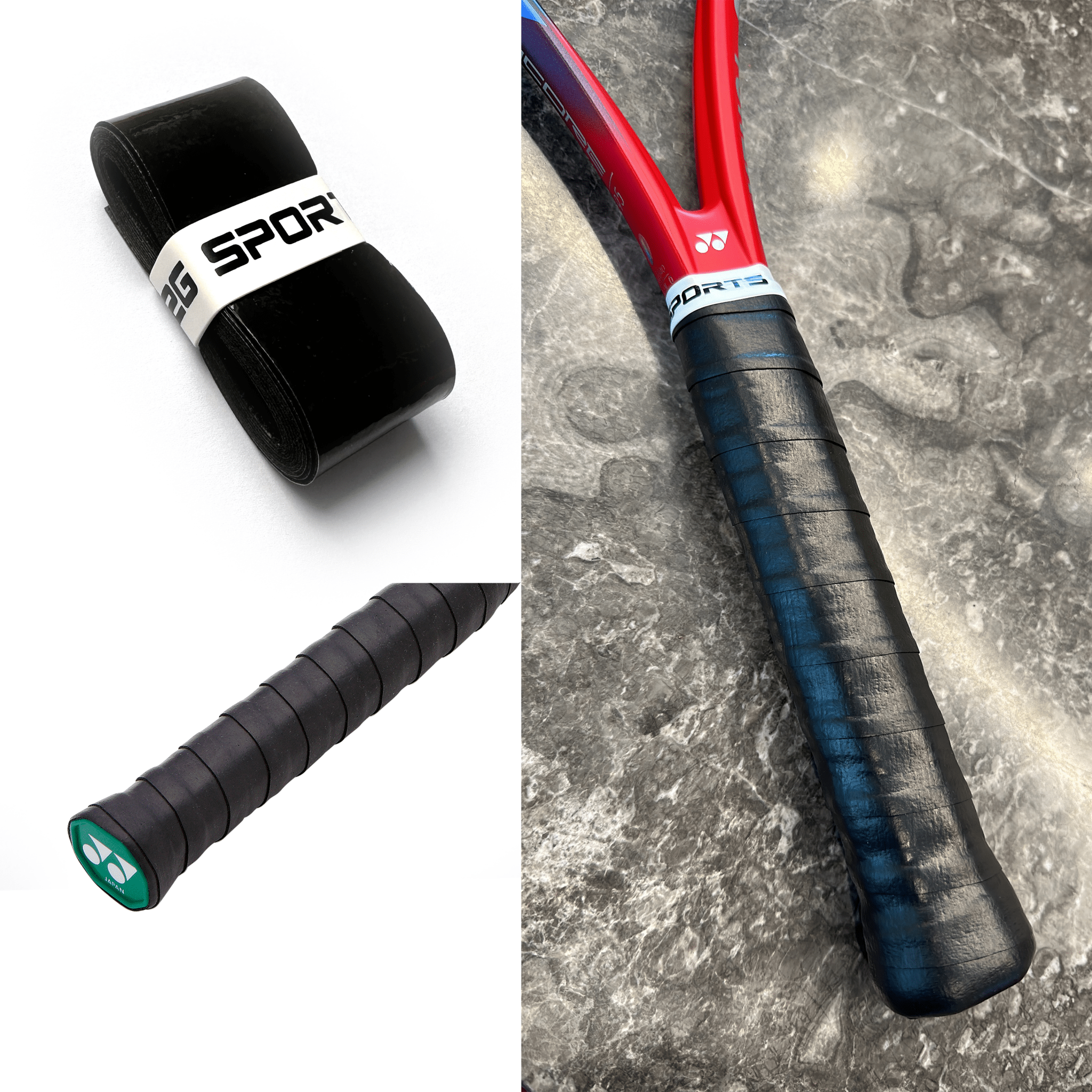 2G SPORTS UltraThin Badminton/ Tennis Grip (1 wrap) - 2G SPORTS