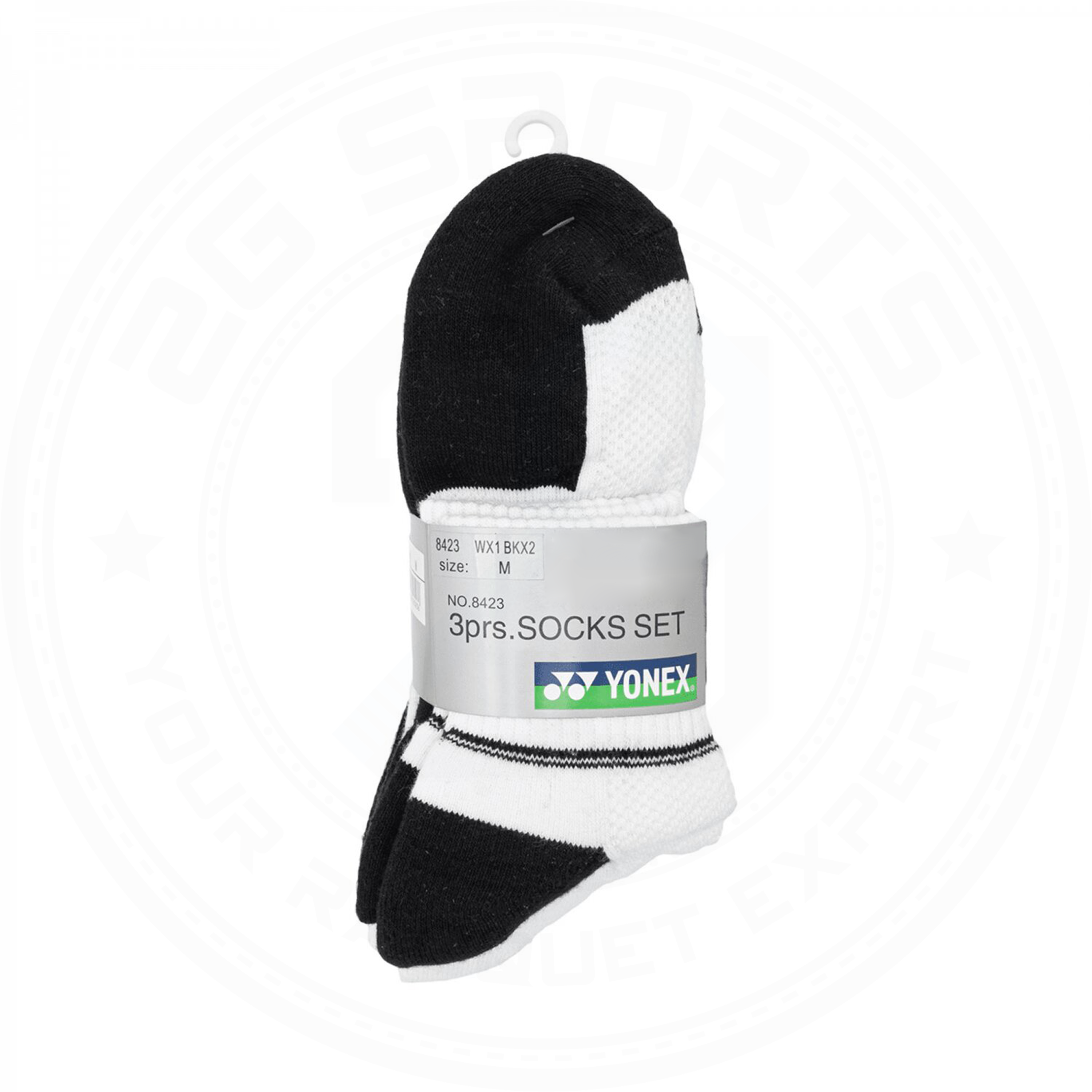 Yonex Quarter Sports Socks 8423 3pairs Socks Set