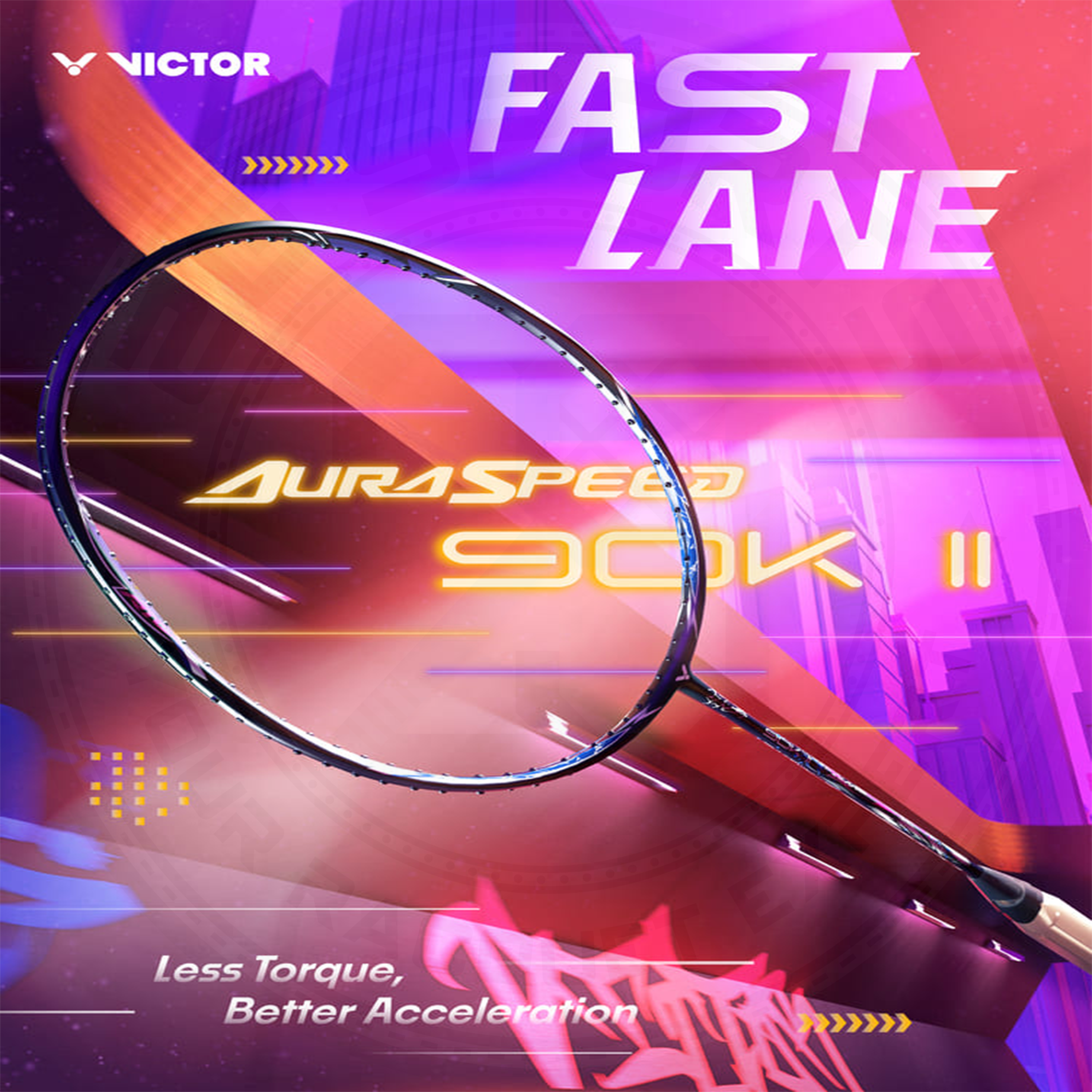 Victor Auraspeed 90K 2 Badminton Racquet 3U(88g)G5