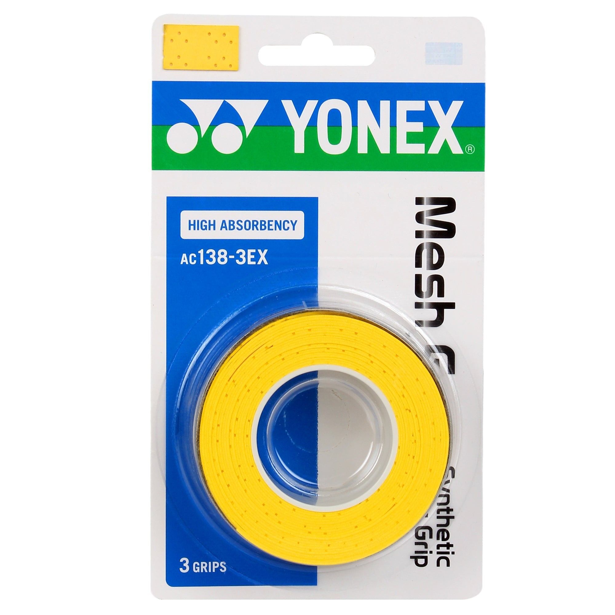 Yonex AC138-3EX Mesh Graps(3 wraps)