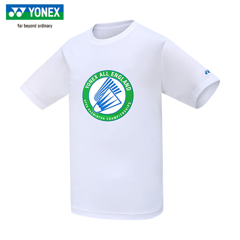 Yonex All England 2022 Badminton shirt White MEN'S