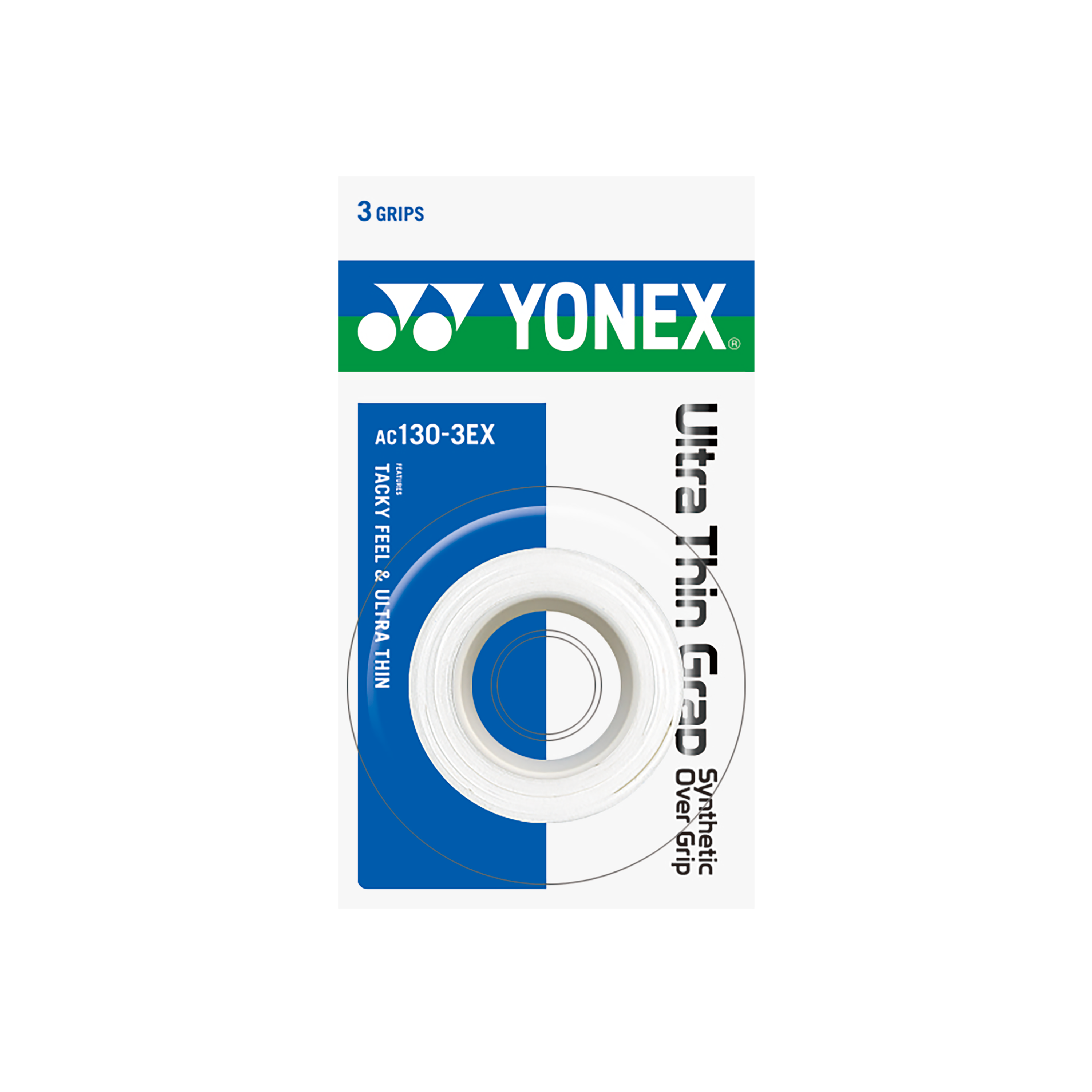Yonex AC130-3EX ULTRA THIN Grap (3 wraps)