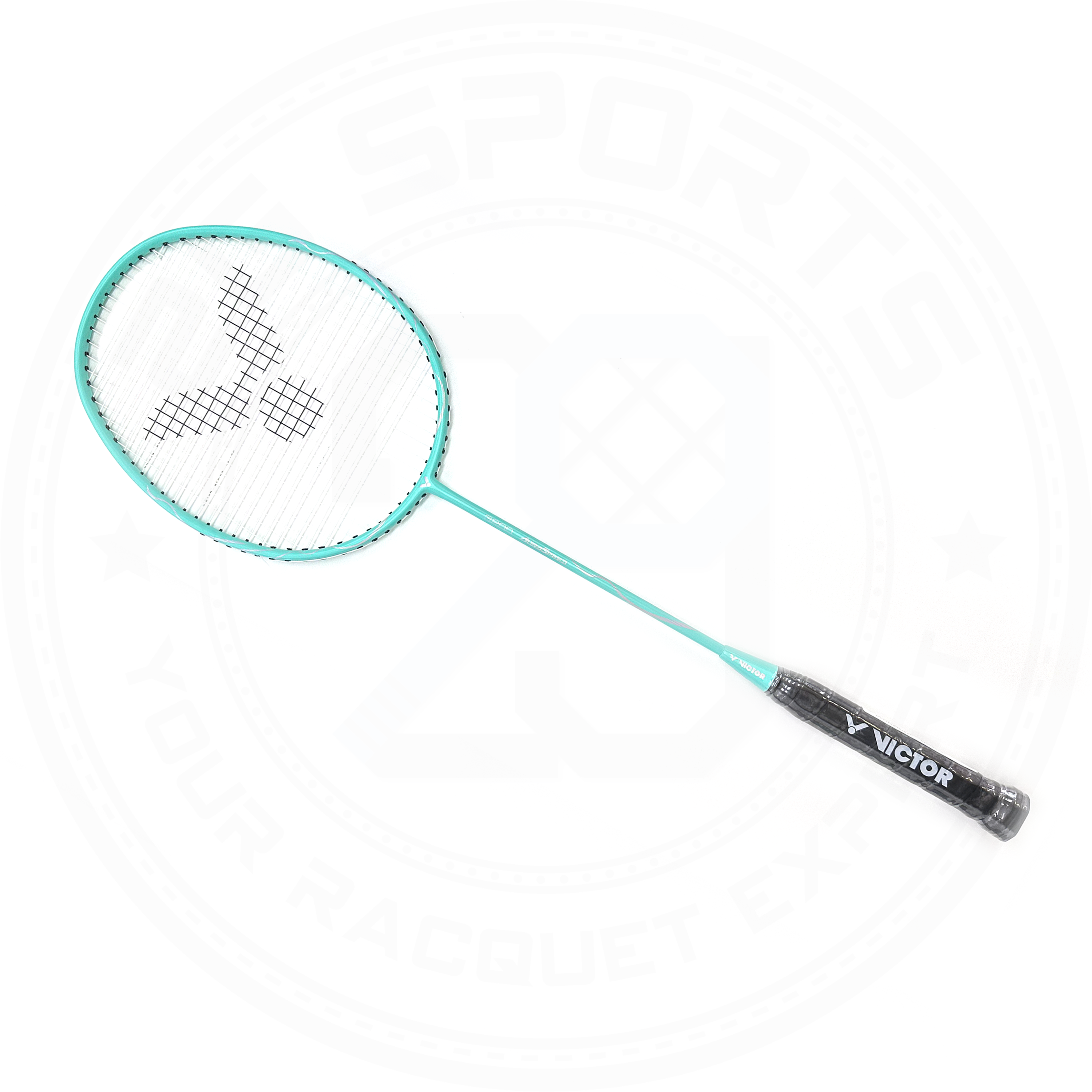 Victor Auraspeed 3200 Badminton Racquet Green 4U(83g)G5 (Ready to Go)