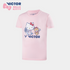Victor X Hello Kitty T-KT203JR Sport Shirt Pink JUNIOR'S