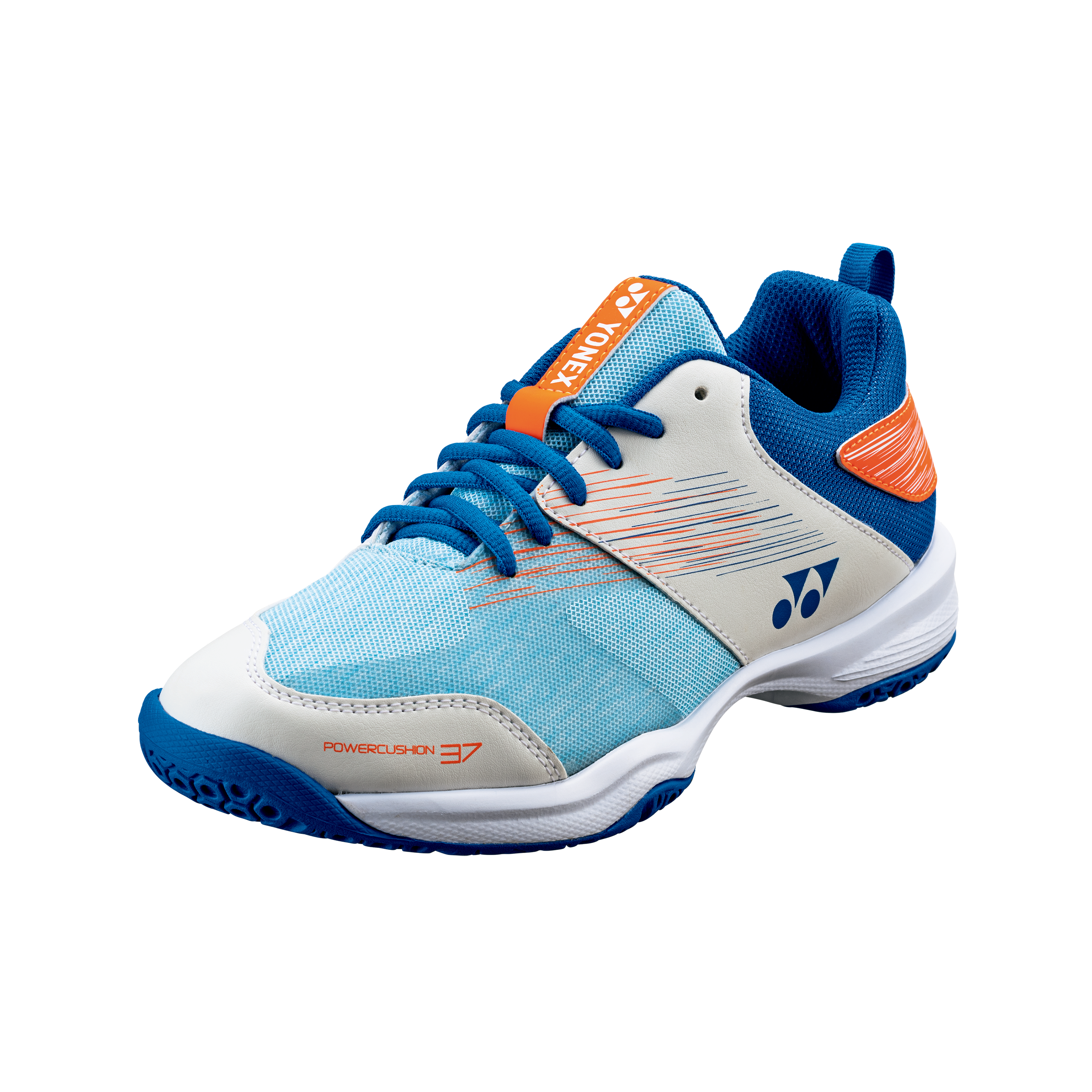 Yonex Power Cushion 37 Badminton/ Indoor Shoes White/ Blue MEN'S (Clearance)