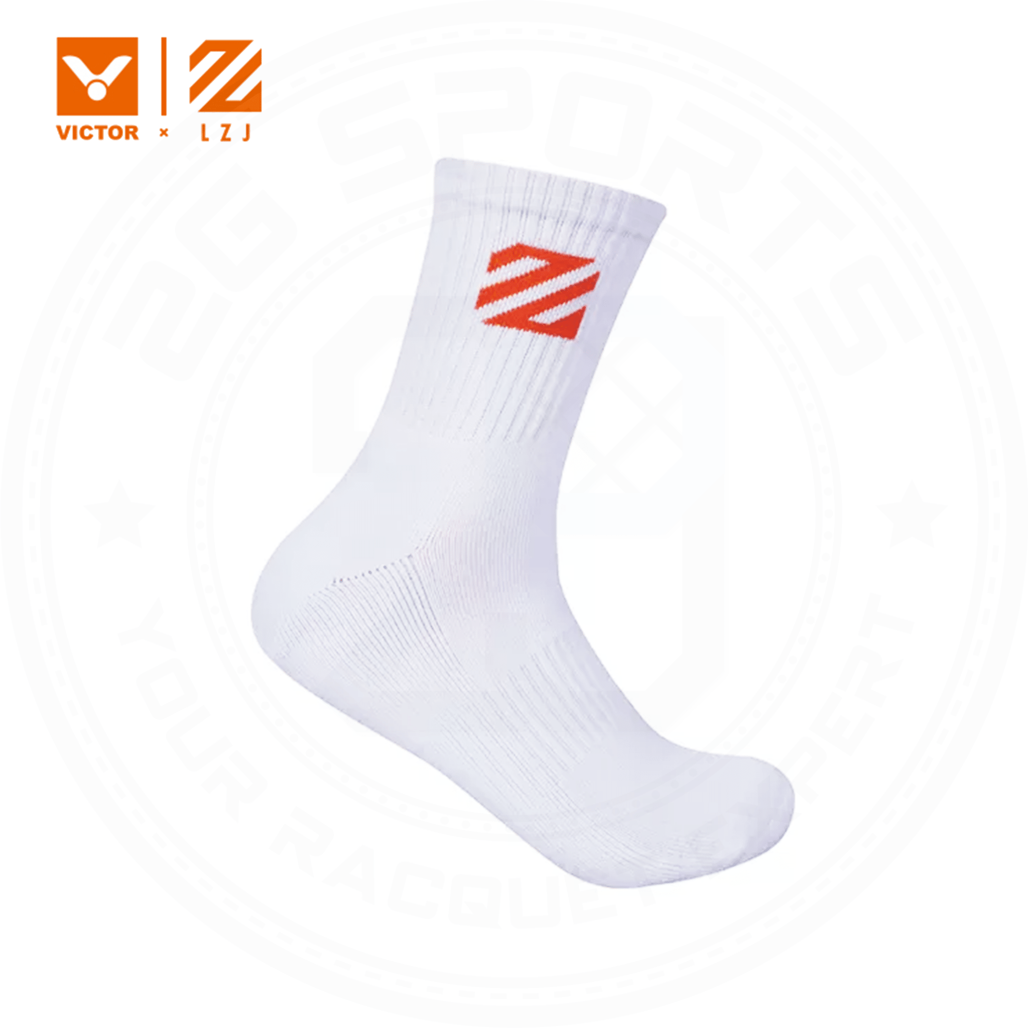 Victor X LZJ SK-LZJ306A Socks (White) - 2G SPORTS