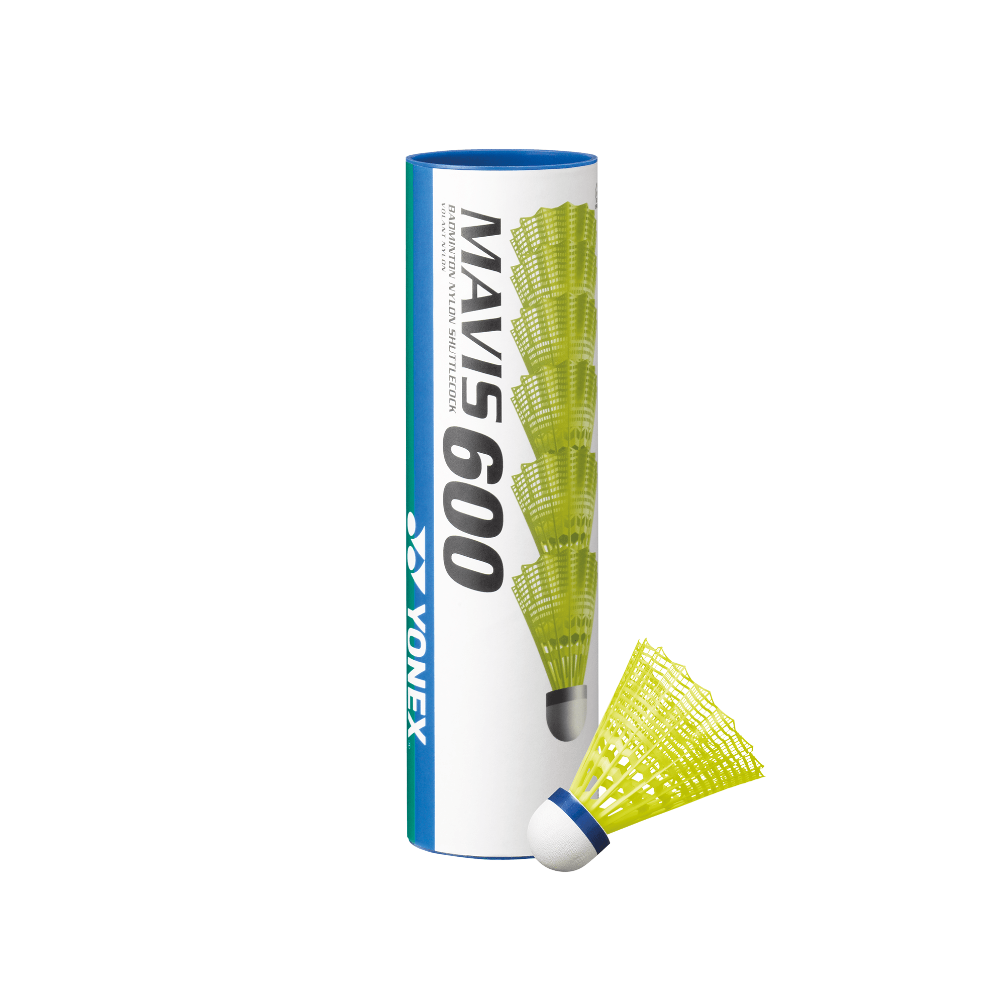 Yonex Mavis 600 Nylon Shuttlecocks Yellow - 2G SPORTS