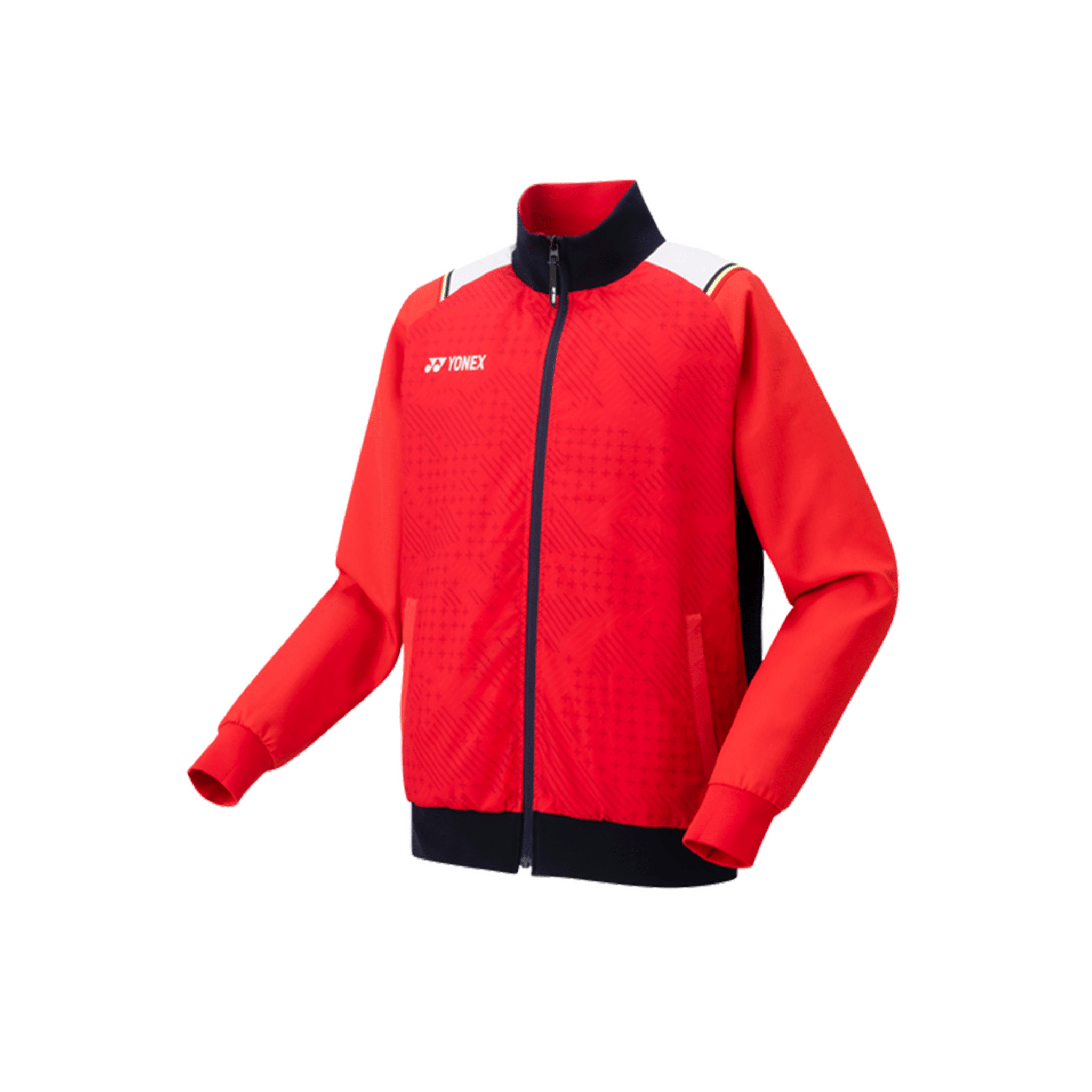 Yonex Premium Warm-up Jacket 70090 RubyRed MEN'S (Clearance) - 2G SPORTS