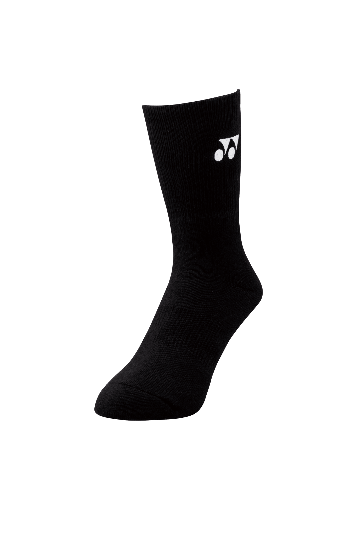 Yonex Sport Crew Socks (Made in Japan) 19120YX (Black) - 2G SPORTS