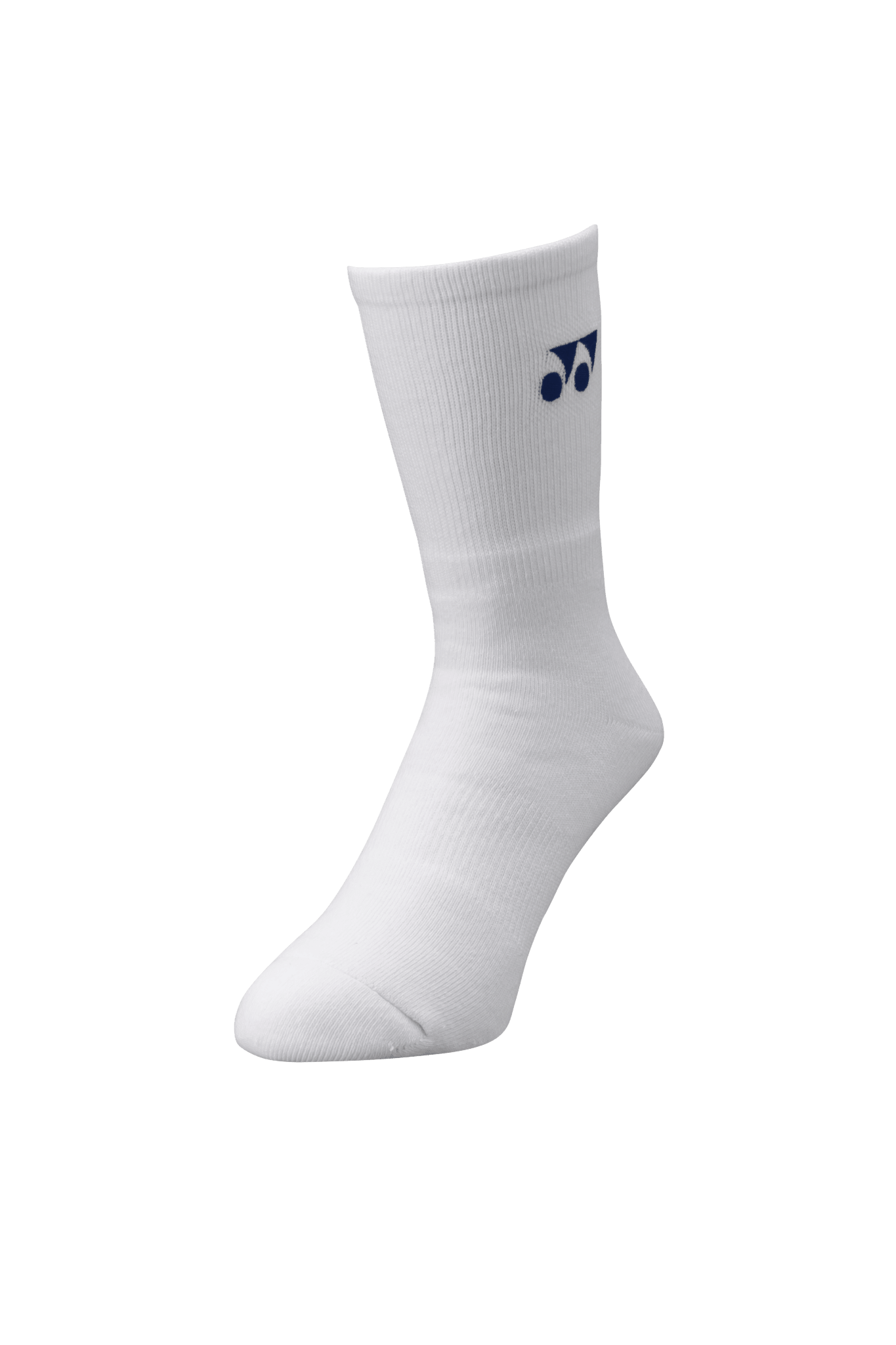 Yonex Sport Crew Socks (Made in Japan) 19120YX (White) - 2G SPORTS