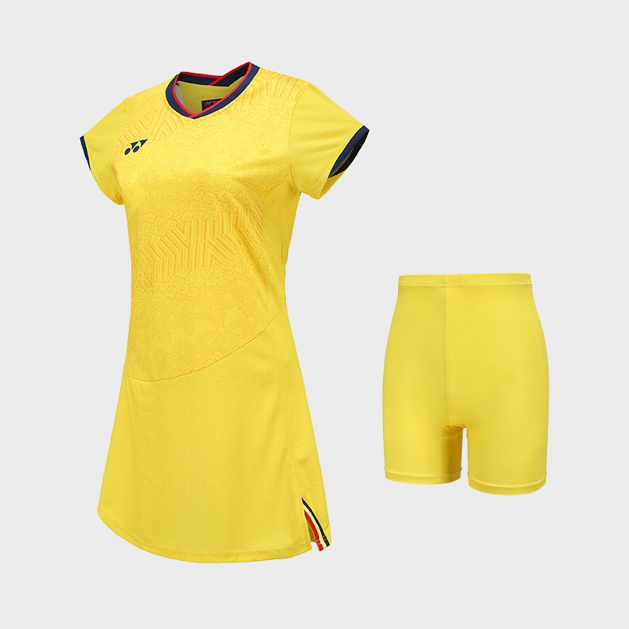 Yonex Womens Premium Sports Dress (with inner shorts) 20683 Yellow (Clearance) - 2G SPORTS